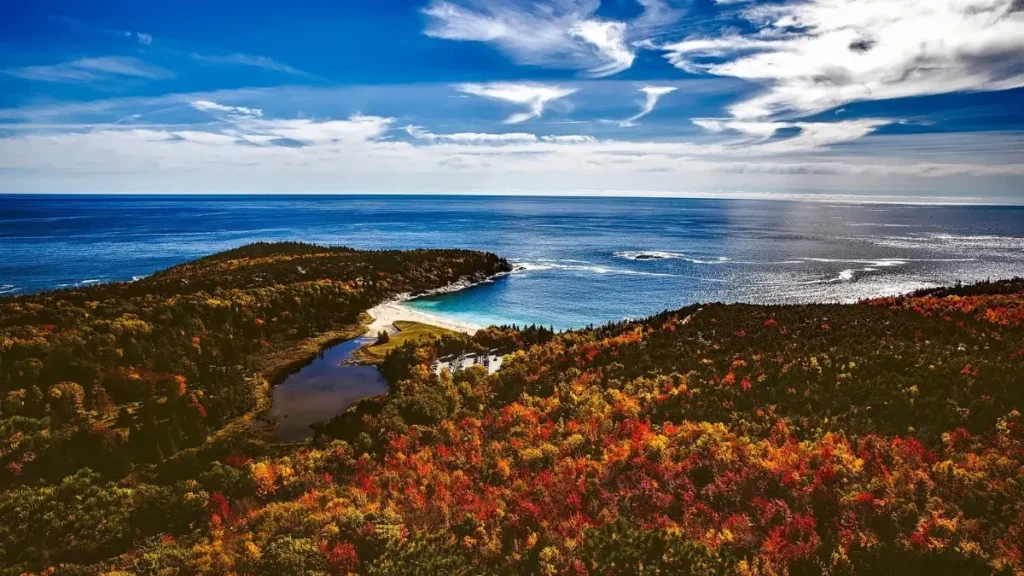 Coastal views surround the Mount Desert Island Marathon in Bar Harbor, Maine.